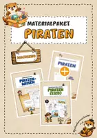 Vorschau - Arbeitsblätter - Themen-Bundle "Piraten" (wachsendes Materialpaket) - Deckblatt
