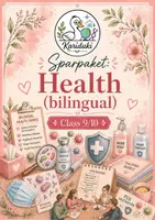 Vorschau - Arbeitsblätter - Sparpaket bilingual: Health (with solutions) - Deckblatt
