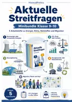 Vorschau - Arbeitsblätter - Aktuelle Streitfragen Minibundle Klasse 9–10 - Deckblatt