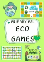 Vista previa - Unidades / Secuencias / Situaciones de Aprendizaje - ECO Games BUNDLE for Primary (Ready to Print) - Portada