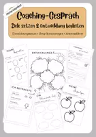 Vorschau - Arbeitsblätter - Materialpaket: Coachingmaterial (Arbeitsblätter, Gesprächsvorlagen, Entwicklungsbaum) - Deckblatt