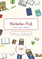 Vorschau - Arbeitsblätter - Wortarten - KOMPLETTPAKET - Deckblatt