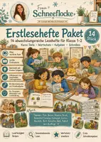Vorschau - Arbeitsblätter - Erstlesen: Materialpaket Klasse 1-2 Deutsch - Deckblatt