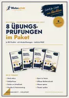 Vorschau - Arbeitsblätter - Hauptschulabschluss 2027 Deutsch – 8 komplette Übungsprüfungen im Sparpaket, mit Lösungen | Abschlussprüfung Klasse 9 Baden-Württemberg - Deckblatt