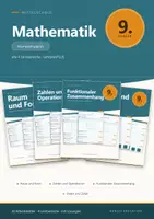 Vorschau - Arbeitsblätter - Mathematik 9 Mittelschule - Komplettpaket + Lernzielkontrollen + Grundwissen - Deckblatt