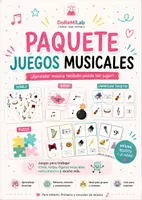 Vista previa - Unidades / Secuencias / Situaciones de Aprendizaje - Paquete de Juegos Musicales | Doble, Boom, tarjetas y juegos de Lenguaje Musical - Portada