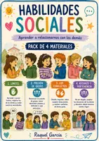 Vista previa - Hojas de trabajo - Pack Habilidades Sociales - Portada