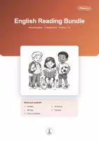 Vorschau - Arbeitsblätter - English Reading Bundle – 25 Lesetexte mit 200 Aufgaben & Lösungen | Klasse 3–4 - Deckblatt