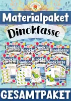 Vorschau - Arbeitsblätter - Materialpaket: Dinoklasse | Gesamtpaket - Deckblatt