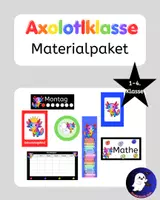 Vorschau - Poster - Axolotlklasse Materialpaket - Deckblatt