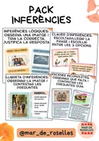 Vista previa - Juegos / Gamificación - CAT Pack de materials D'INFERÈNCIES - Portada
