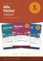 Vorschau - Arbeitsblätter - Gymnasium Klasse 7 - Komplettpaket alle Fächer + Diagnosetests - Deckblatt
