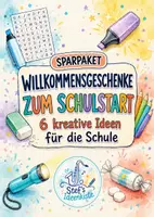 Vorschau - Spiele - Willkommensgeschenke zum Schulstart – 6 kreative Geschenkideen | Sparpaket - Deckblatt