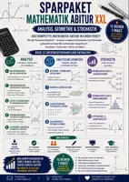 Vorschau - Unterrichtsreihen - Mathematik Abitur XXL – Analysis, Analytische Geometrie & Stochastik | 12 Unterrichtsreihen Sek II - Deckblatt