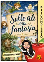anteprima - Esercizi - Sulle ali della fantasia - Kit completo - Pagina di copertina