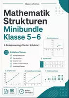 Vorschau - Arbeitsblätter - Mathematik Strukturen Minibundle Klasse 5–6 - Deckblatt