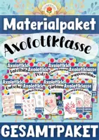 Vorschau - Arbeitsblätter - Materialpaket: Axolotlklasse | Gesamtpaket - Deckblatt