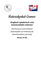 Vorschau - Stundenentwürfe - Materialpaket Games: Englisch spielerisch und kommunikativ erlernen - A1-C1 - Deckblatt