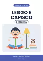 anteprima - Esercizi - 📖 Comprensione del testo classi prima-quinta: 50 letture - Pagina di copertina