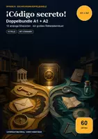 Vorschau - Spiele - Spanisch Escape Rooms A1 + A2 | 10 analoge Missionen mit Lösungen | 60 Seiten - Deckblatt