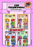 Vorschau - Mal- und Bastelvorlagen - Materialpaket: Ferienkameras | Ferienrückblick| Grundschule Kunst - Deckblatt