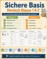 Vorschau - Stundenentwürfe - Materialpaket zum Deutschunterricht Sichere Basis Klasse 1 und 2 - Deckblatt