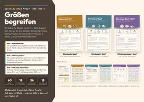 Vorschau - Stundenentwürfe - Größen: Geld, Längen, Zeit – Klasse 1/2 - Deckblatt