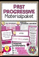 Vorschau - Spiele - PAST PROGRESSIVE - Materialpaket - Deckblatt