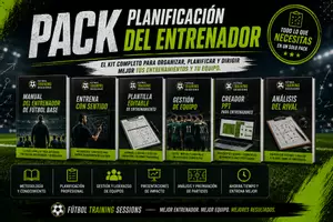 Vista previa - Unidades / Secuencias / Situaciones de Aprendizaje - PACK PLANIFICACIÓN DEL ENTRENADOR El kit completo para organizar, planificar y dirigir mejor tus entrenamientos y tu equipo. - Portada