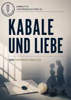 Vorschau - Unterrichtsreihen - Kabale und Liebe (Friedrich Schiller) – Komplettpaket (mit Kursarbeiten) für die Oberstufe: alle Materialien mit Lösungen - Deckblatt