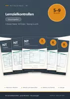 Vorschau - Test - Lernzielkontrollen NT Mittelschule Klasse 5–9 - Deckblatt