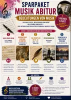 Vorschau - Unterrichtsreihen - Musik Abitur – Bedeutungen von Musik | Programmmusik, Kunstlied, Barock & Soundscape | Sek II | NRW - Deckblatt