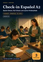 Vorschau - Fördermaterial/Inklusion - Check-in Español A2 – Quick-Check, Full-Check & Förderpfade - Deckblatt
