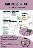 Vorschau - Arbeitsblätter - Materialpaket - Gesundheit - Salutogenese - Deckblatt