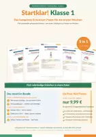 Vorschau - Arbeitsblätter - Schulstart Klasse 1 – Materialpaket - Deckblatt