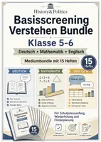 Vorschau - Arbeitsblätter - Basisscreening Verstehen Bundle Klasse 5–6 - Deckblatt