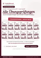 Vorschau - Unterrichtsreihen - Deutsch Abschlussprüfung 2027 Realschule BW – ALLE Übungsprüfungen im wachsenden Paket (bisher 12 Sätze, mit Lösungen) - Deckblatt