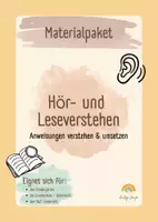 Vorschau - Arbeitsblätter - Materialpaket Hör- & Leseverstehen - Deckblatt