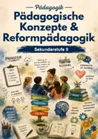 Vorschau - Arbeitsblätter - Pädagogische Konzepte - Reformpädagogik, Kita, Schule, Inklusion & lebenslanges Lernen - Deckblatt