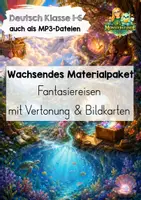Vorschau - Präsentationen/Tafelbilder - Wachsendes Materialpaket: Fantasiereisen - Deckblatt