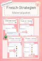 Vorschau - Interaktives Material - Materialpaket - Fresch-Strategien - Interactive - Deckblatt
