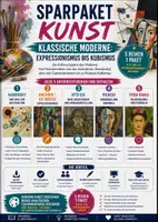 Vorschau - Unterrichtsreihen - Klassische Moderne Kunst – Expressionismus, Kubismus & Abstraktion | Kandinsky, Kirchner, Dix, Picasso & Kahlo - Deckblatt
