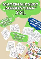 Vorschau - Arbeitsblätter - Materialpaket „Meerestiere“ – Grundschule | Basteln - Deckblatt