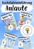 Vorschau - Arbeitsblätter - Anlaute - Deckblatt