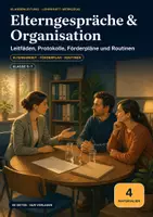 Vorschau - Stundenentwürfe - Klassenleitung Werkzeugkasten – Elterngespräche, Förderplanung, Routinen & Vier-Wochen-Organizer - Deckblatt