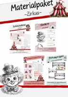 Vorschau - Arbeitsblätter - Materialpaket Zirkus - Deckblatt