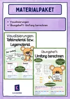 Vorschau - Unterrichtsreihen - Materialpaket: Der Umfang (Übungsheft + Visualisierungen) - Deckblatt