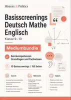 Vorschau - Arbeitsblätter - Basisscreenings Deutsch Mathe Englisch Klasse 9–10 - Deckblatt