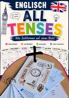 Vorschau - Stationenlernen - Englisch - All Tenses Merkblätter + Fächer - Deckblatt