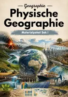 Vorschau - Arbeitsblätter - Physische Geographie Erdkunde – 6 Arbeitsblätter zu Plattentektonik, Vulkanismus, Klimazonen, Landschaften und Böden - Deckblatt